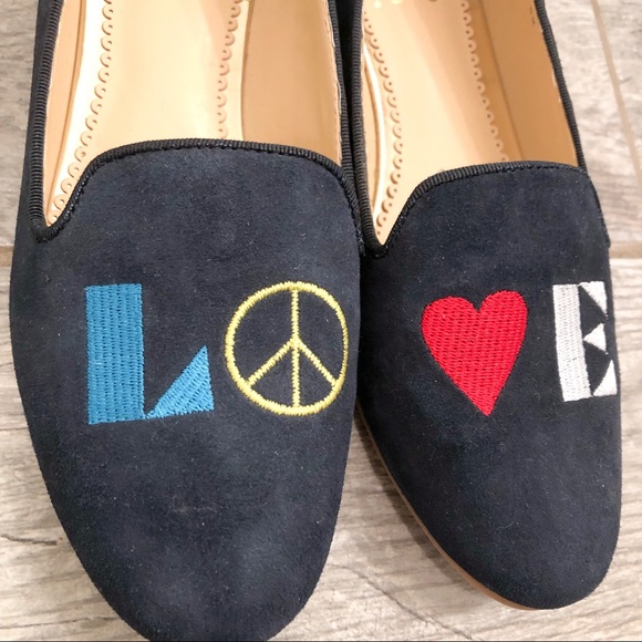 * Clearance* Peace Love Smoking Slipper Loafer - Picture 4 of 6